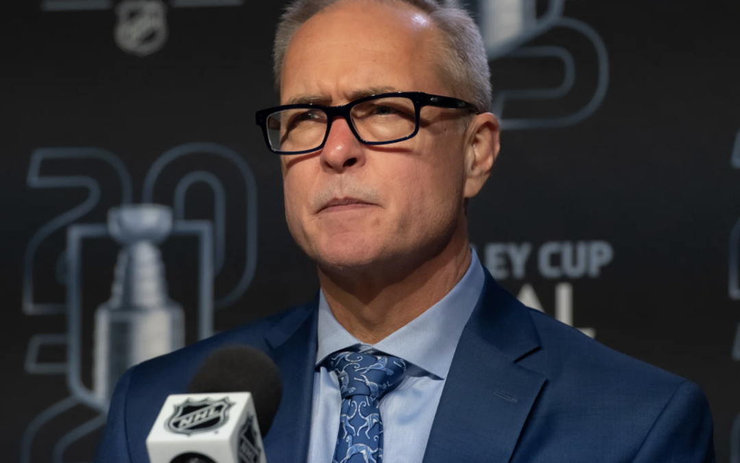 Maurice shows love for cats with tie choices behind Panthers bench